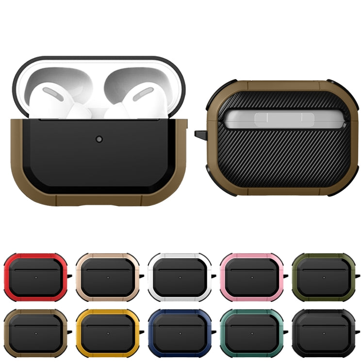 Wireless Earphones Shockproof Thunder Mecha TPU Protective Case For AirPods Pro