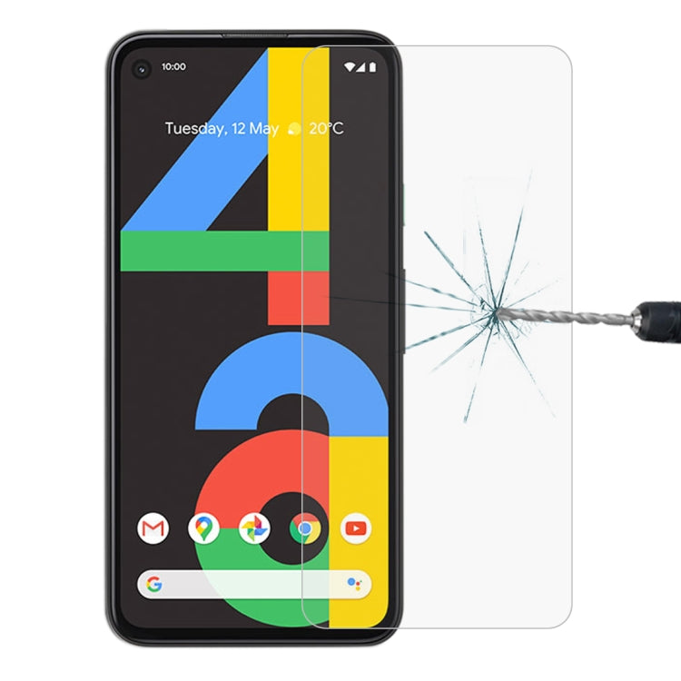 For Google Pixel 4a 10 PCS 0.26mm 9H 2.5D Tempered Glass Film