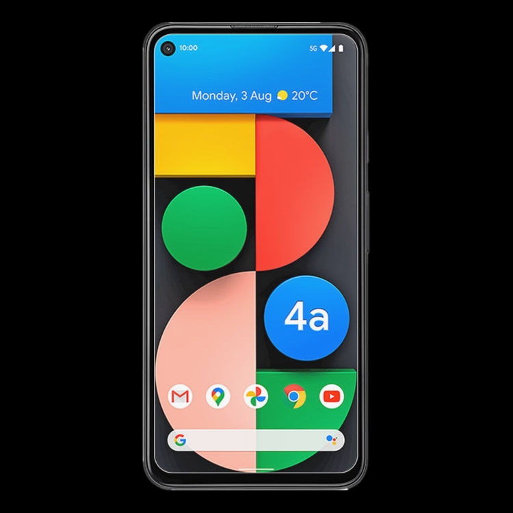 For Google Pixel 4a 10 PCS 0.26mm 9H 2.5D Tempered Glass Film