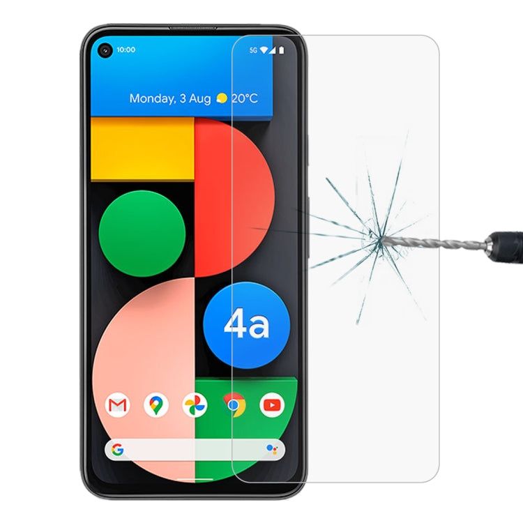 For Google Pixel 4a 5G 50 PCS 0.26mm 9H 2.5D Tempered Glass Film