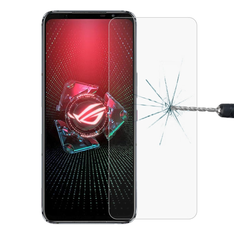 For Asus ROG Phone 5 / 5 Pro / 5 Ultimate 50 PCS 0.26mm 9H 2.5D Tempered Glass Film