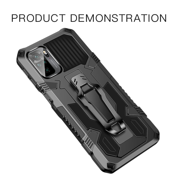 For OPPO Realme C21 / C20 Armor Warrior Shockproof PC + TPU Protective Case