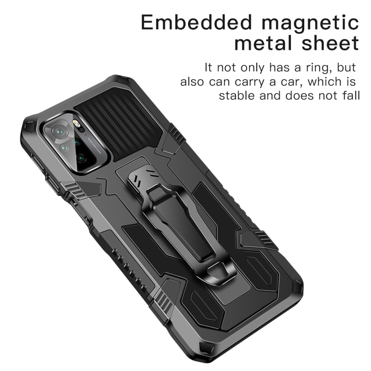 For OPPO Realme C21 / C20 Armor Warrior Shockproof PC + TPU Protective Case