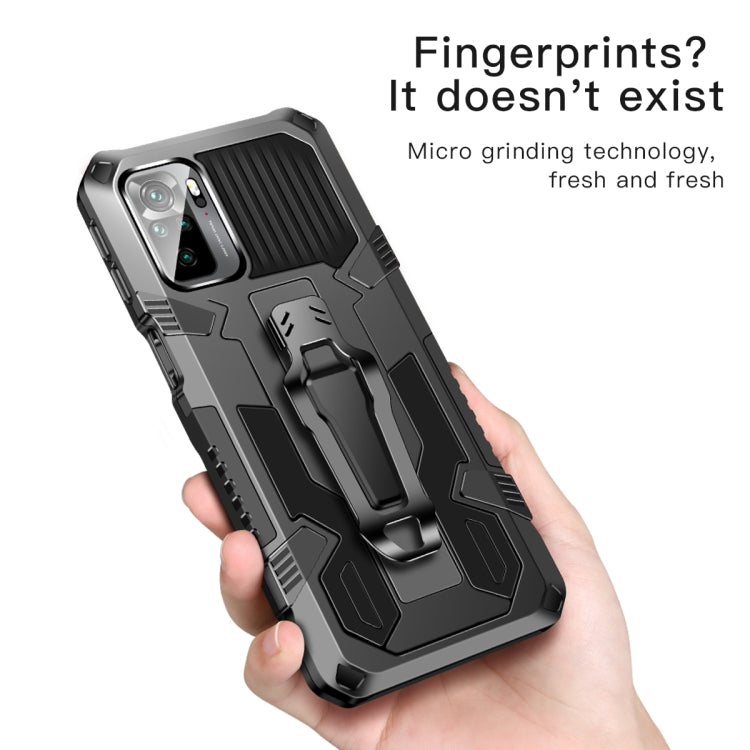 For OPPO Realme C21 / C20 Armor Warrior Shockproof PC + TPU Protective Case