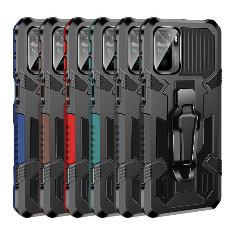 For OPPO Realme C21 / C20 Armor Warrior Shockproof PC + TPU Protective Case
