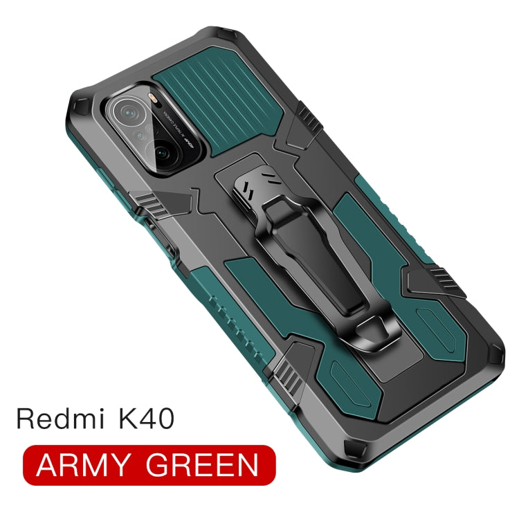 For Xiaomi Mi 11 Armor Warrior Shockproof PC + TPU Protective Case