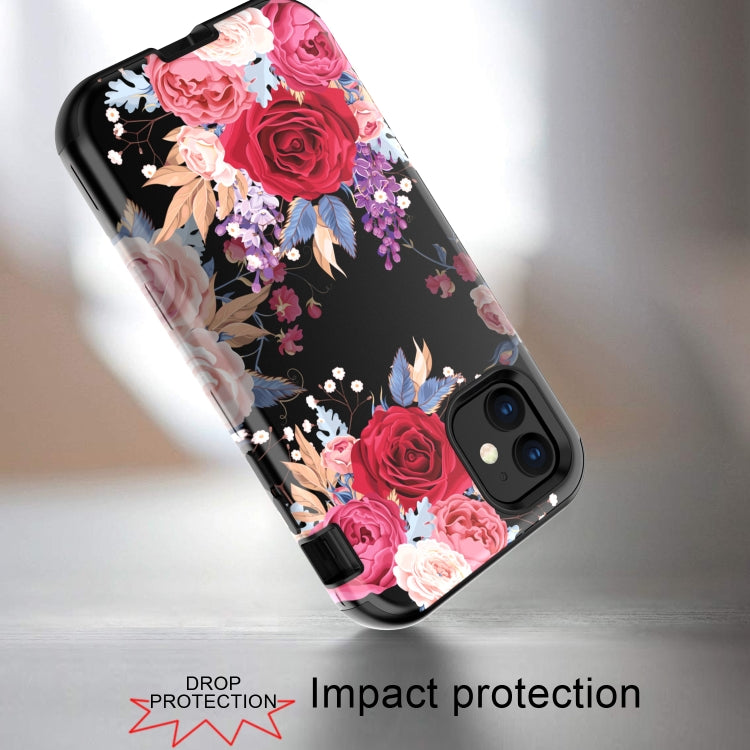 For iPhone 11 3 in 1 Water Stick Style Armor Full Coverage Shockproof Case