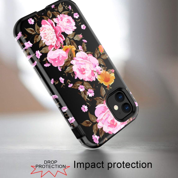 For iPhone 11 Pro Max 3 in 1 Water Stick Style Armor Full Coverage Shockproof Case