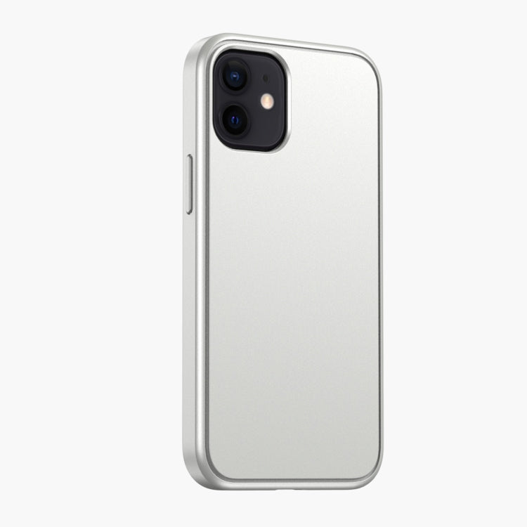 For iPhone 12 mini Car Painting Matte PC + TPU Shockproof Protective Case