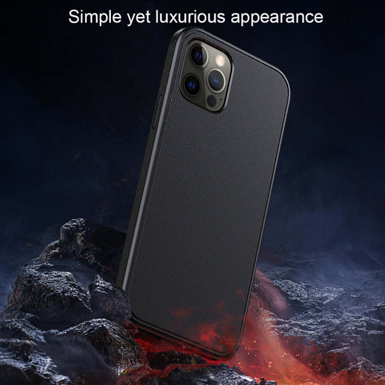 For iPhone 12 mini Car Painting Matte PC + TPU Shockproof Protective Case