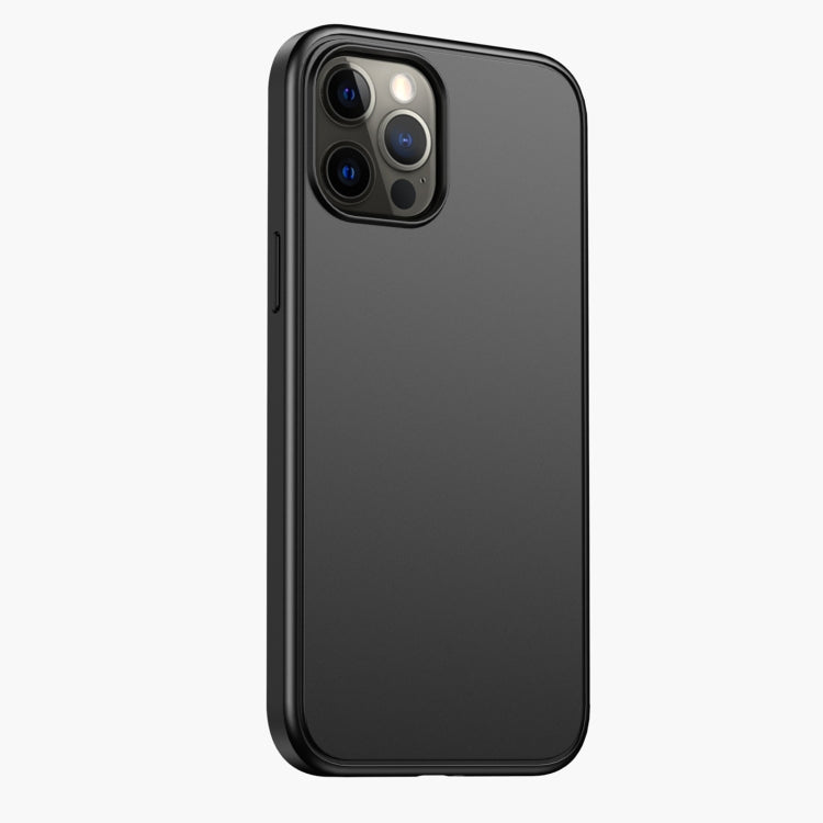 For iPhone 12 / 12 Pro Car Painting Matte PC + TPU Shockproof Protective Case