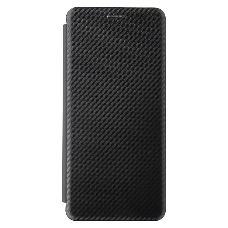 For LG Stylo 7 Carbon Fiber Texture Horizontal Flip TPU + PC + PU Leather Case with Card Slot
