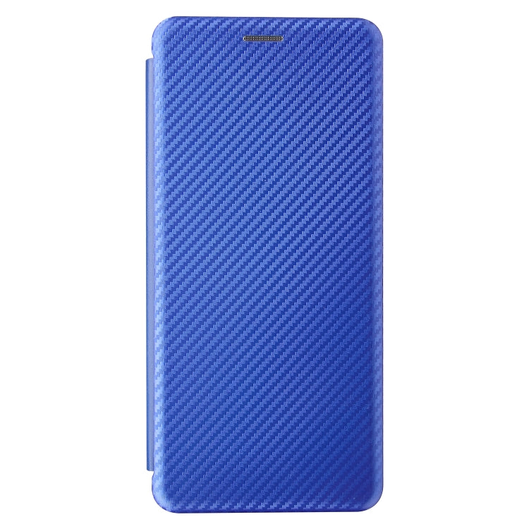 For LG Stylo 7 Carbon Fiber Texture Horizontal Flip TPU + PC + PU Leather Case with Card Slot
