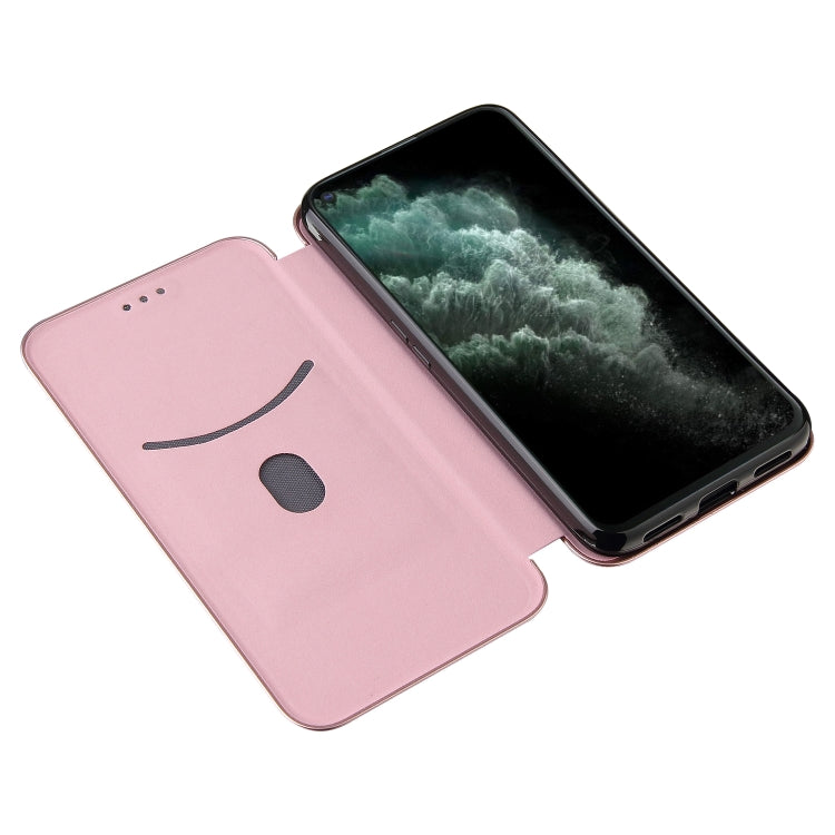 For Cubot C30 Carbon Fiber Texture Horizontal Flip TPU + PC + PU Leather Case with Card Slot
