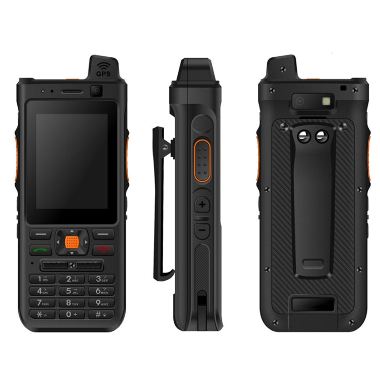 IP68 Waterproof, 4100mAh Battery, 2.4 inch Android 8.1 MT6739 Cortex A53 Quad Core 1.5GHz, Network: 4G, NFC, OTG,POC(Black)