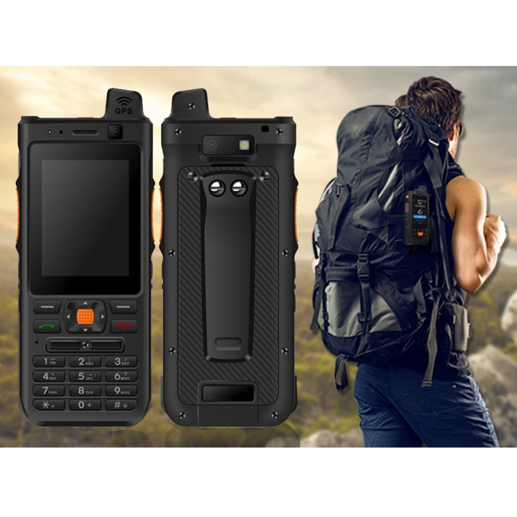 IP68 Waterproof, 4100mAh Battery, 2.4 inch Android 8.1 MT6739 Cortex A53 Quad Core 1.5GHz, Network: 4G, NFC, OTG,POC(Black)
