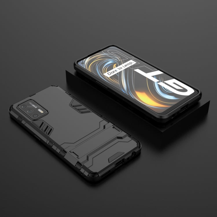 For OPPO Realme GT 5G PC + TPU Shockproof Protective Case with Holder