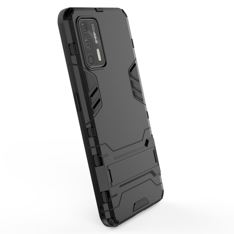 For OPPO Realme GT 5G PC + TPU Shockproof Protective Case with Holder