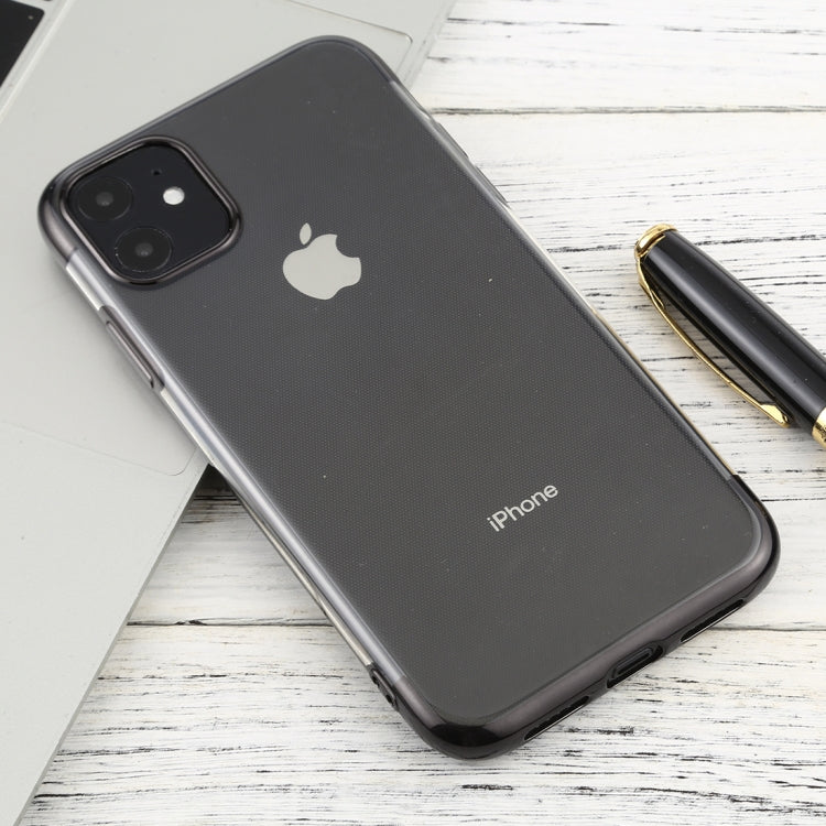 For iPhone 11 Three-section Electroplating TPU Anti-Drop And Waterproof Mobile Phone Protective Case
