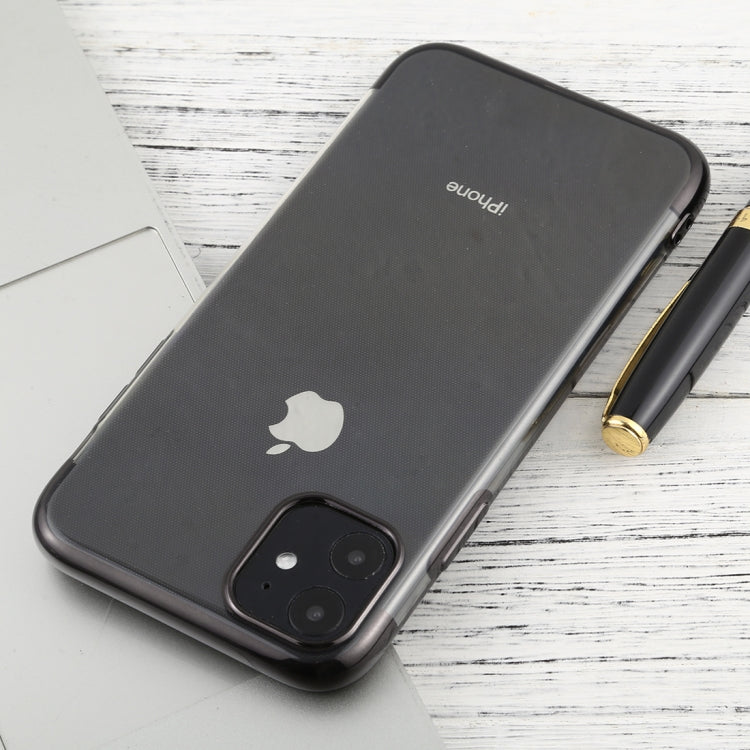 For iPhone 11 Three-section Electroplating TPU Anti-Drop And Waterproof Mobile Phone Protective Case