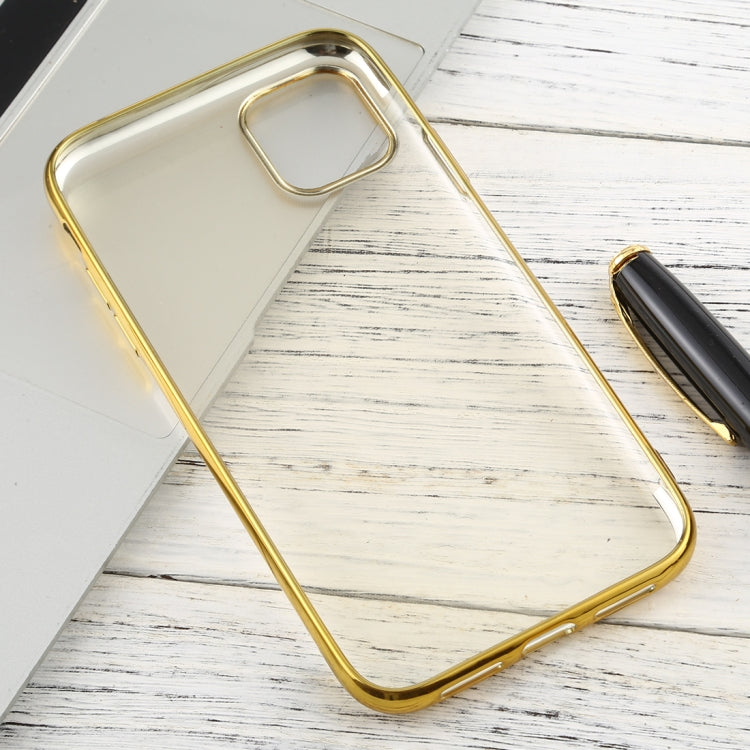 For iPhone 11 Three-section Electroplating TPU Anti-Drop And Waterproof Mobile Phone Protective Case
