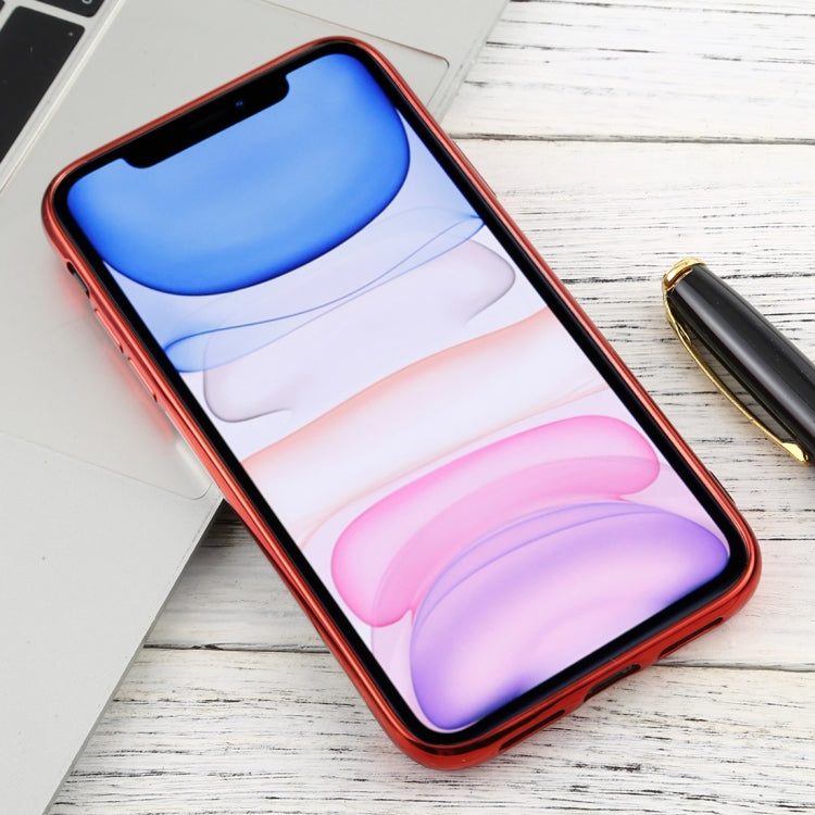 For iPhone 11 Three-section Electroplating TPU Anti-Drop And Waterproof Mobile Phone Protective Case