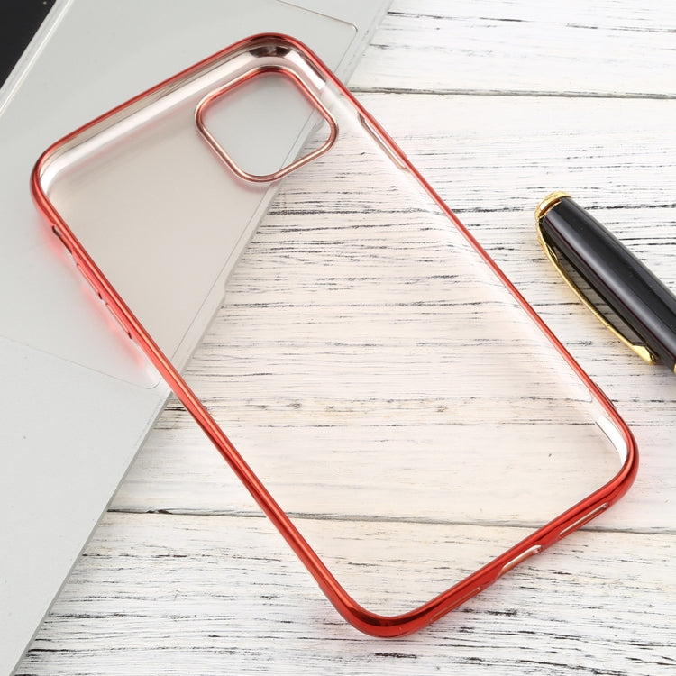 For iPhone 11 Three-section Electroplating TPU Anti-Drop And Waterproof Mobile Phone Protective Case