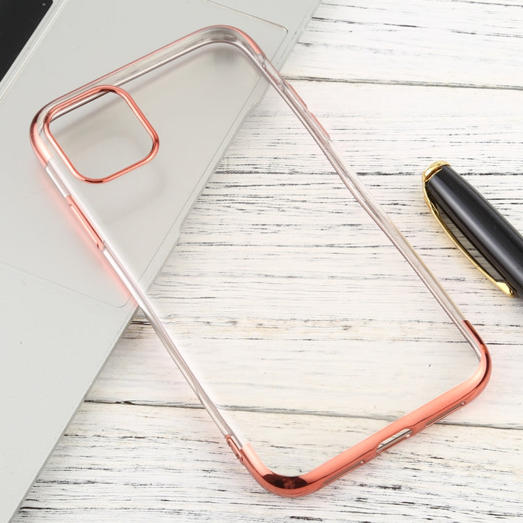 For iPhone 11 Three-section Electroplating TPU Anti-Drop And Waterproof Mobile Phone Protective Case