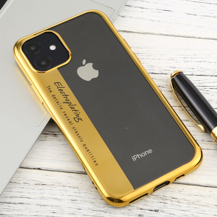 For iPhone 11 Transparent TPU Anti-Drop And Waterproof Mobile Phone Protective Case