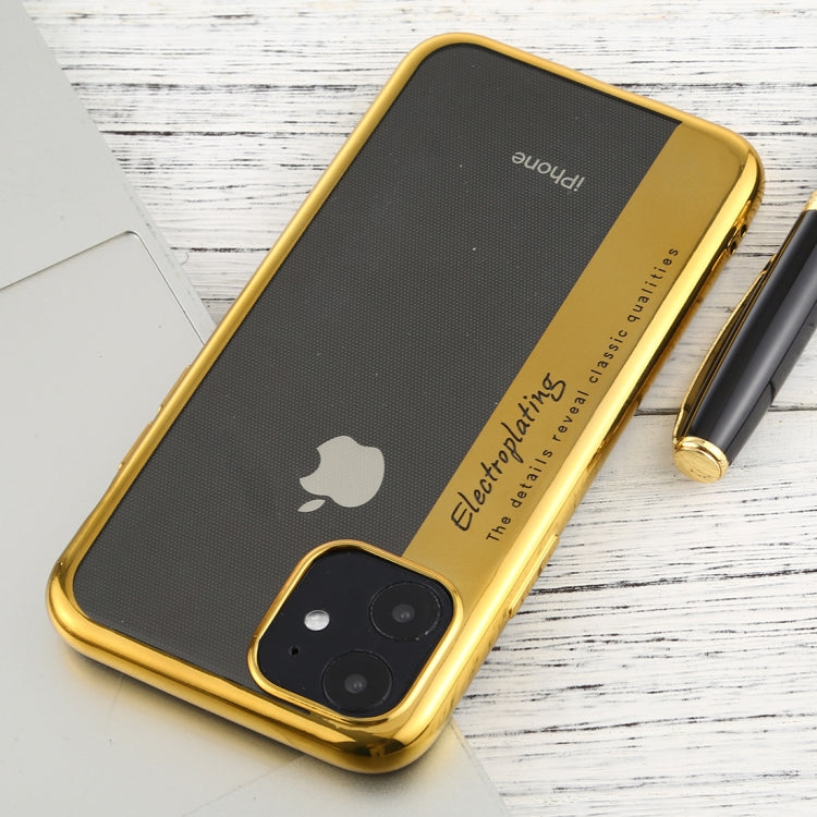 For iPhone 11 Transparent TPU Anti-Drop And Waterproof Mobile Phone Protective Case