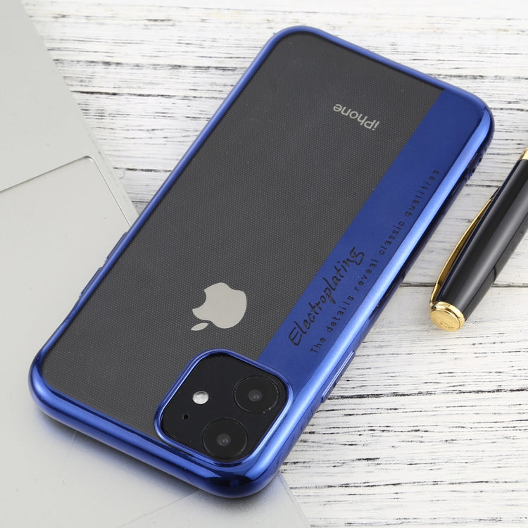 For iPhone 11 Transparent TPU Anti-Drop And Waterproof Mobile Phone Protective Case
