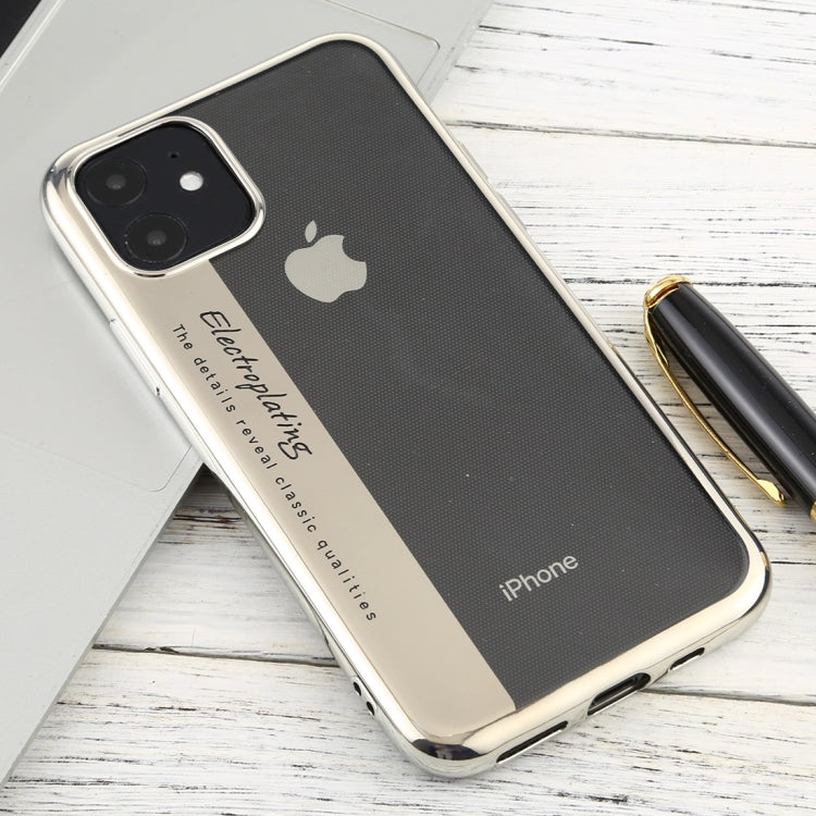 For iPhone 11 Transparent TPU Anti-Drop And Waterproof Mobile Phone Protective Case