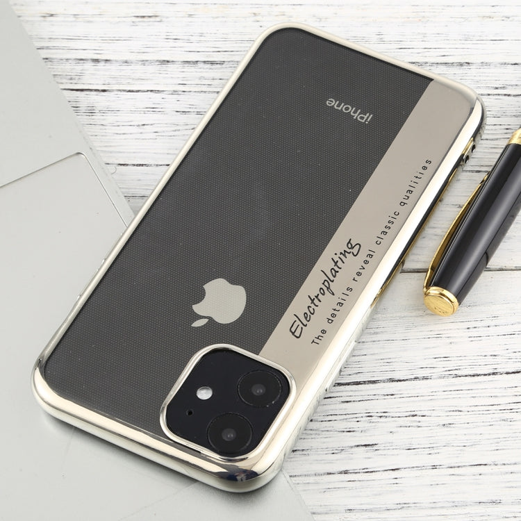 For iPhone 11 Transparent TPU Anti-Drop And Waterproof Mobile Phone Protective Case