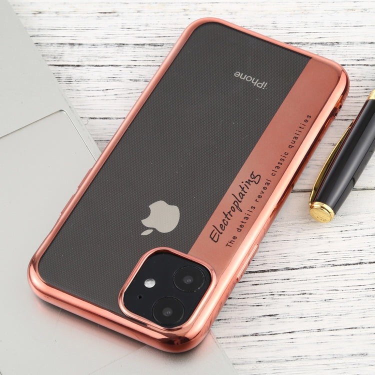 For iPhone 11 Transparent TPU Anti-Drop And Waterproof Mobile Phone Protective Case
