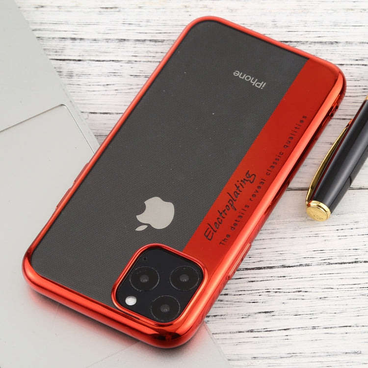 For iPhone 11 Pro Transparent TPU Anti-Drop And Waterproof Mobile Phone Protective Case