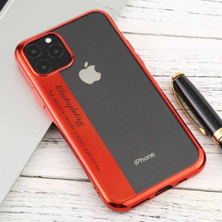 For iPhone 11 Pro Max Transparent TPU Anti-Drop And Waterproof Mobile Phone Protective Case