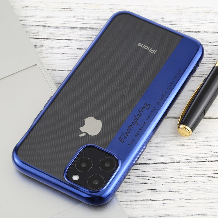 For iPhone 11 Pro Max Transparent TPU Anti-Drop And Waterproof Mobile Phone Protective Case