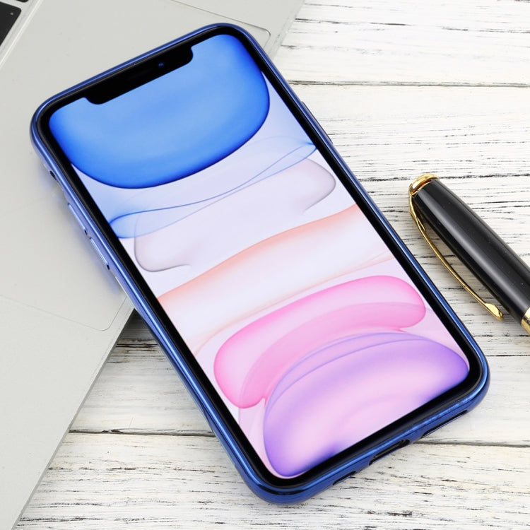 For iPhone 11 Transparent Gradient TPU Anti-Drop And Waterproof Mobile Phone Protective Case