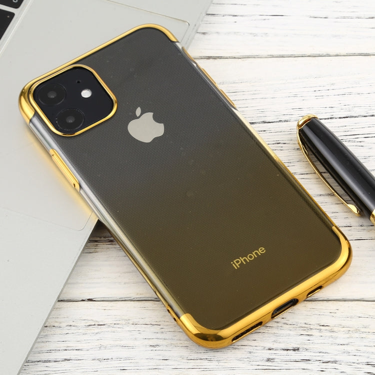 For iPhone 11 Transparent Gradient TPU Anti-Drop And Waterproof Mobile Phone Protective Case