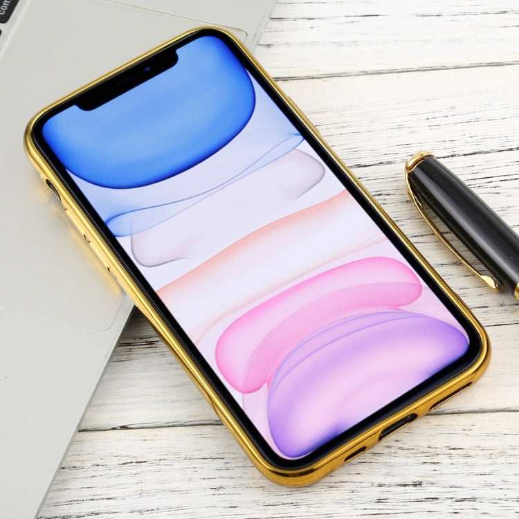 For iPhone 11 Transparent Gradient TPU Anti-Drop And Waterproof Mobile Phone Protective Case