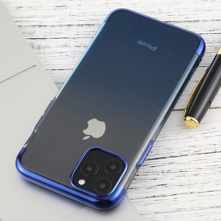 For iPhone 11 Pro Transparent Gradient TPU Anti-Drop And Waterproof Mobile Phone Protective Case