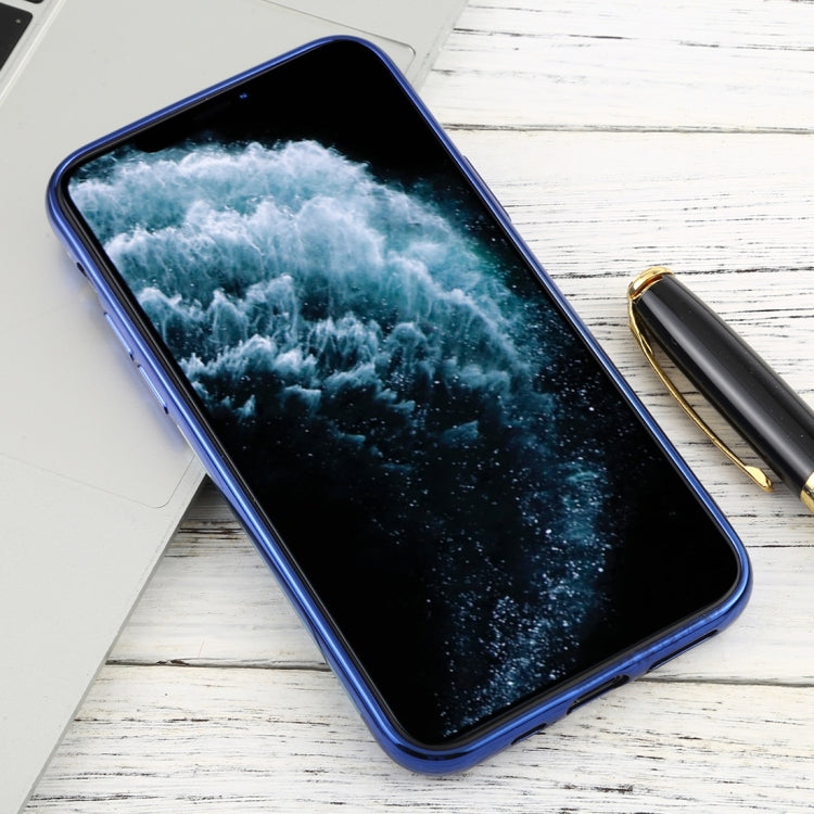 For iPhone 11 Pro Transparent Gradient TPU Anti-Drop And Waterproof Mobile Phone Protective Case