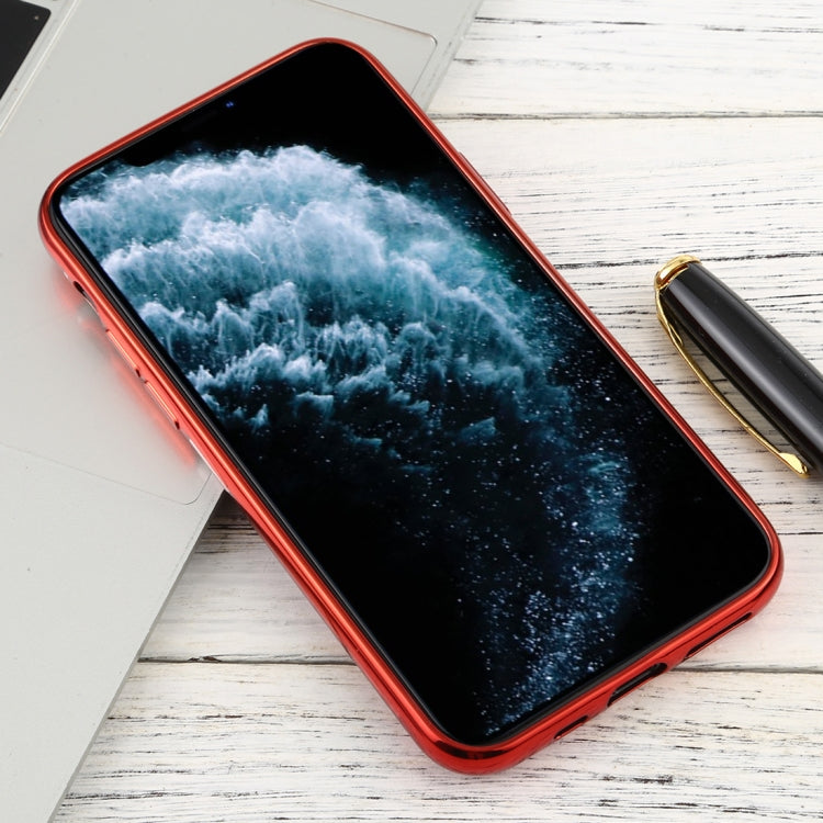 For iPhone 11 Pro Transparent Gradient TPU Anti-Drop And Waterproof Mobile Phone Protective Case