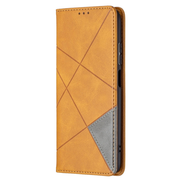 For Xiaomi Redmi Note 10 4G / Note 10s Rhombus Texture Horizontal Flip Magnetic Leather Case with Holder & Card Slots