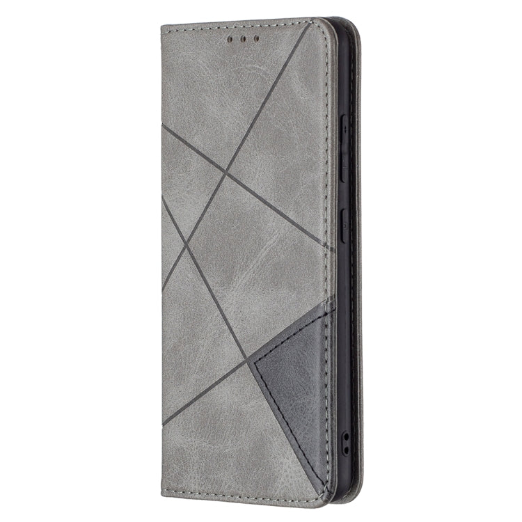 For Samsung Galaxy A32 4G Rhombus Texture Horizontal Flip Magnetic Leather Case with Holder & Card Slots