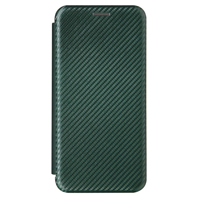 For Samsung Galaxy Xcover 5 Carbon Fiber Texture Horizontal Flip TPU + PC + PU Leather Case with Card Slot