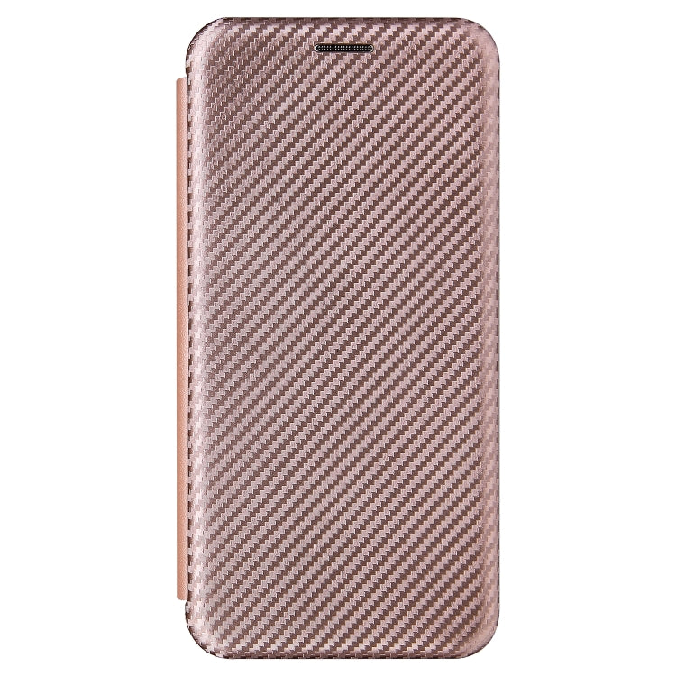 For Samsung Galaxy Xcover 5 Carbon Fiber Texture Horizontal Flip TPU + PC + PU Leather Case with Card Slot