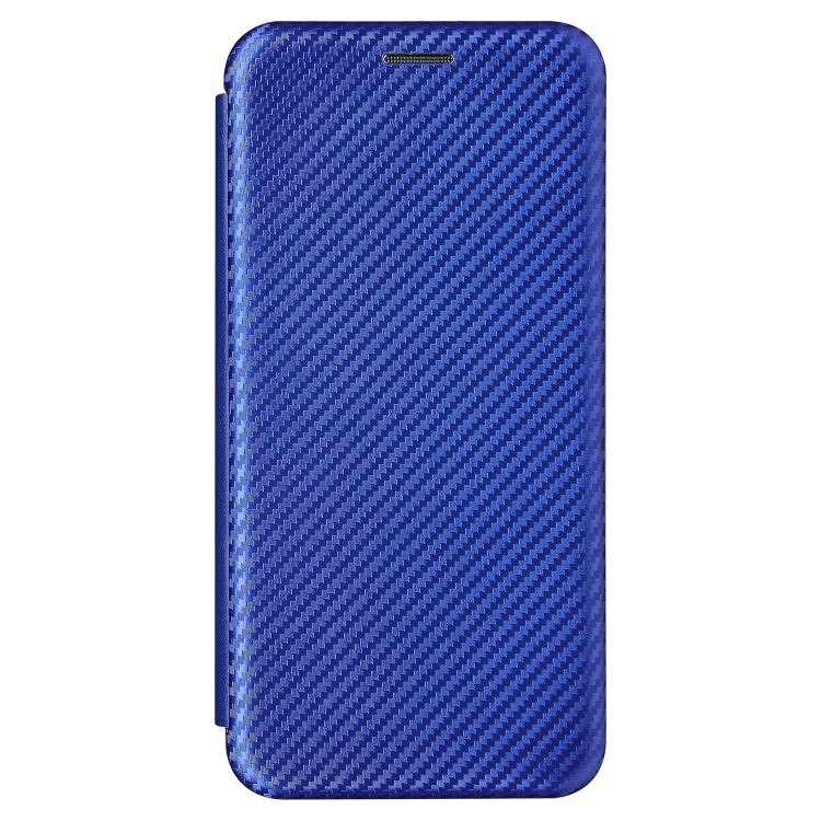 For Samsung Galaxy Xcover 5 Carbon Fiber Texture Horizontal Flip TPU + PC + PU Leather Case with Card Slot
