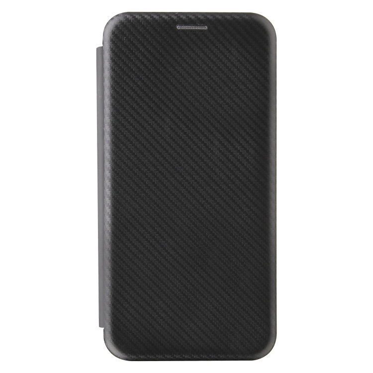 For Xiaomi Mi 10S Carbon Fiber Texture Horizontal Flip TPU + PC + PU Leather Case with Card Slot