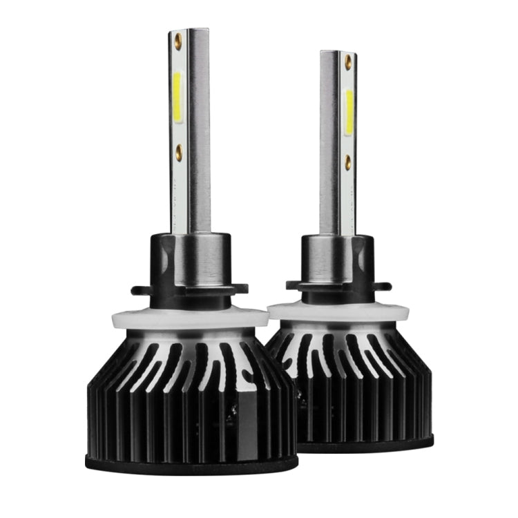 F2 880 / 881 / H27 2 PCS DC9-36V / 25W / 6000K / 2500LM IP68 Waterproof Car LED Headlight(Cold White Light)